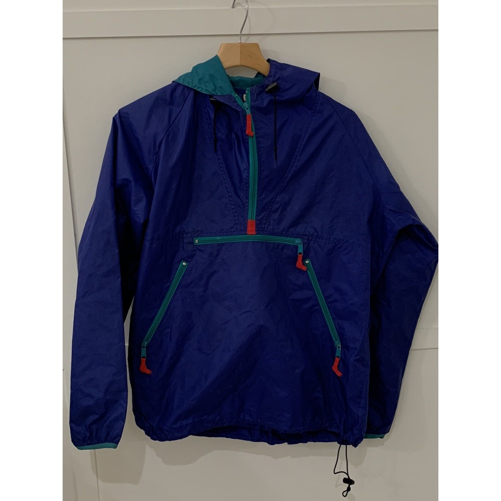 Vtg Sierra Designs 1/4 Zip Pullover Jacket sz Medium 90's Windbreaker